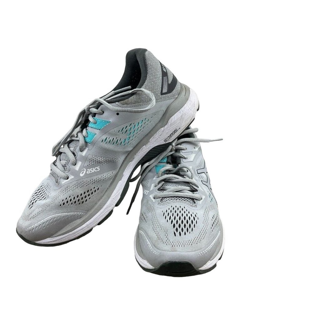 ASICS Women's GT-2000 7 Mid Grey/Dark Grey Running Shoes 1012A147 Size 10